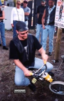 An unsuccessful attempt on Colonel Tom's Crazy Bike