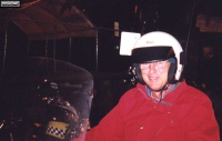 Wayne cruising down Main Street