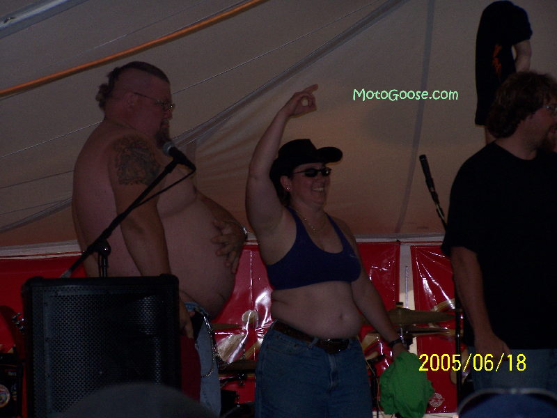 Coed Beer Belly Contest