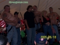 Junior (far left) won